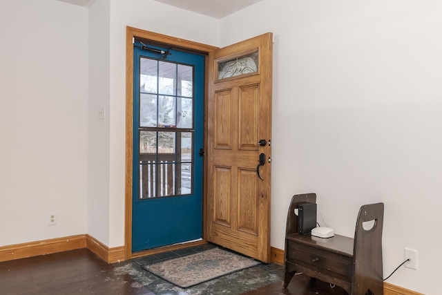 view of entrance foyer