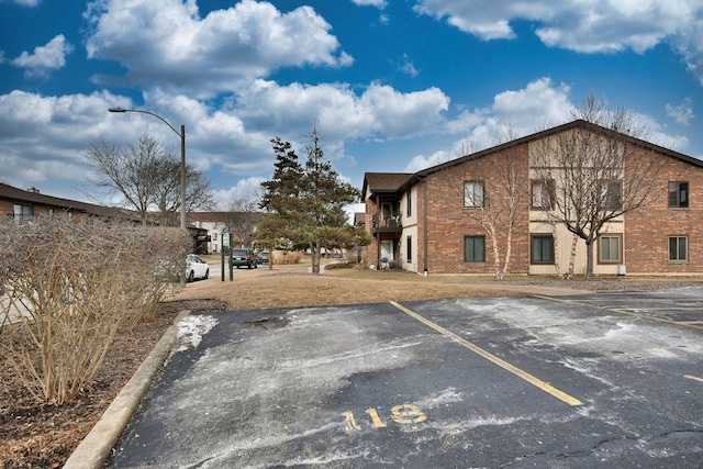 view of vehicle parking