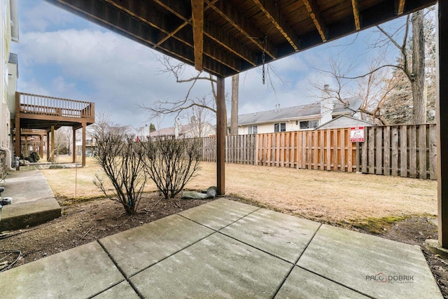 view of patio / terrace