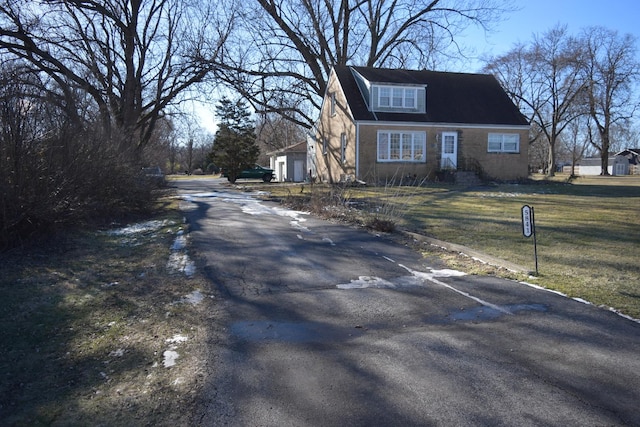 view of road