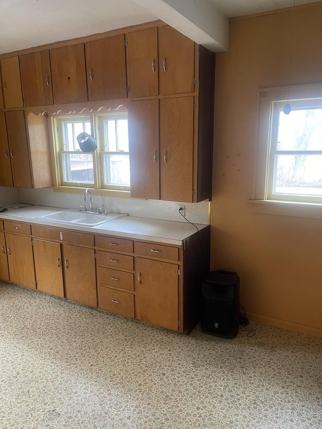 kitchen featuring sink