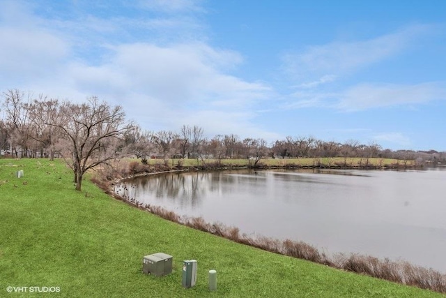 property view of water