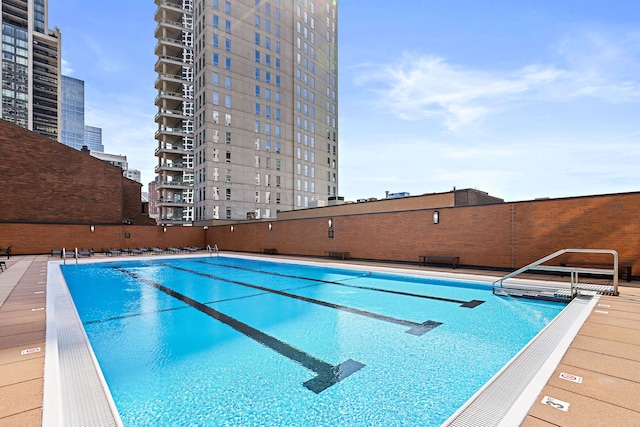 view of swimming pool