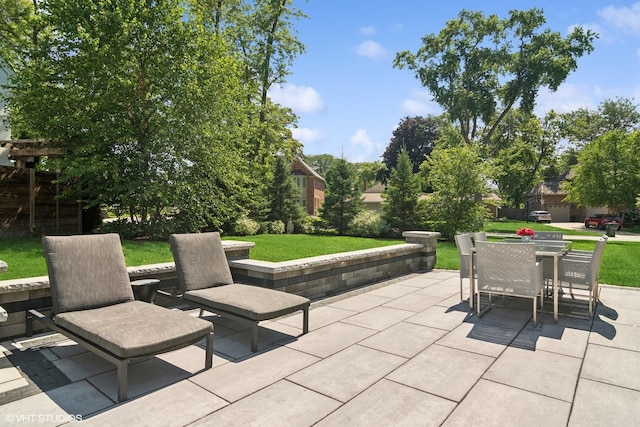 view of patio / terrace