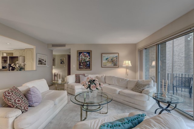 2 Oak Brook Club Dr Unit B209, Oak Brook, IL 60523 - living area with visible vents