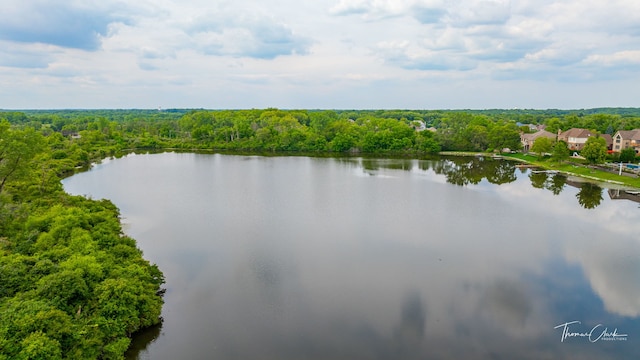 property view of water