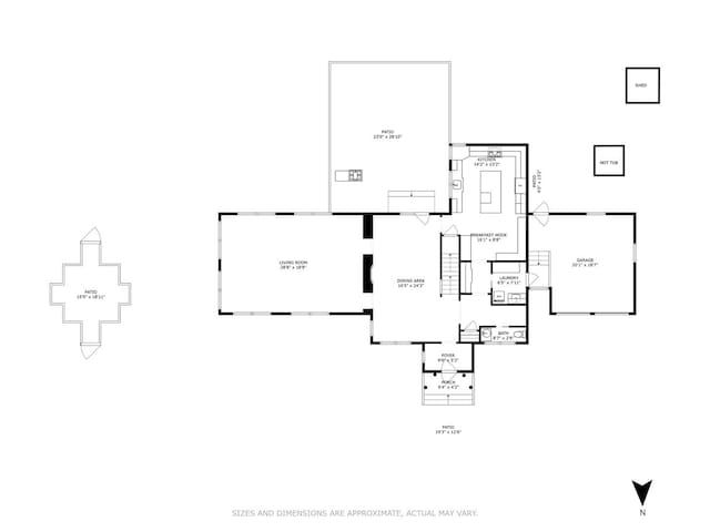 621 E Prospect Ave, Lake Bluff, IL 60044 - floor plan / room layout