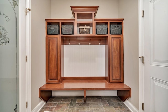 view of mudroom