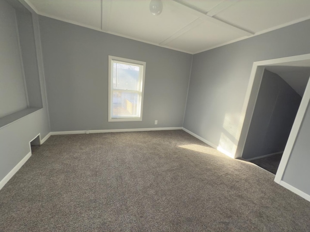 unfurnished room featuring carpet floors