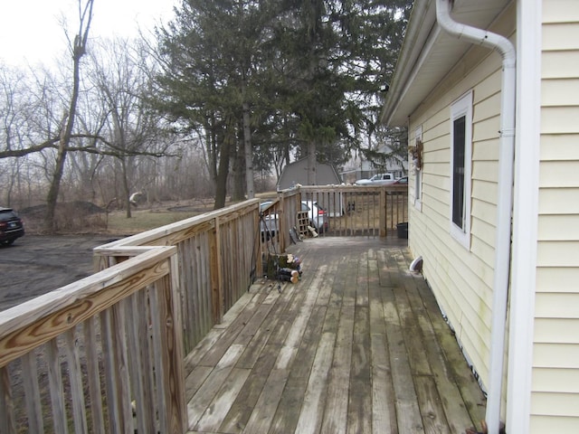 view of deck