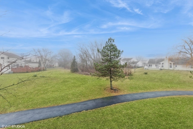 surrounding community with a lawn