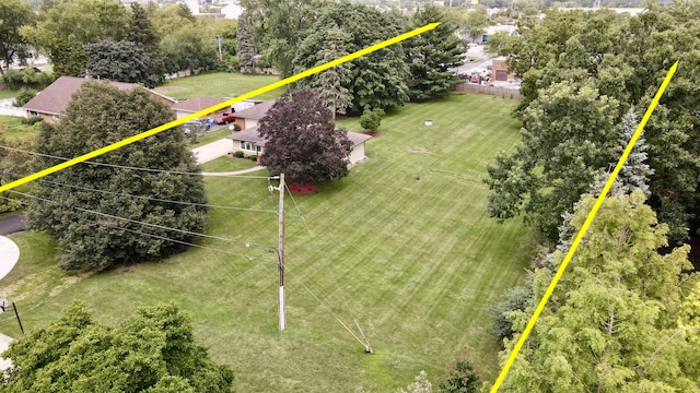 drone / aerial view