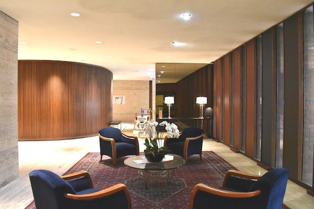 view of community lobby