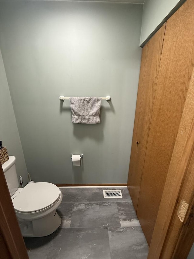 bathroom with toilet