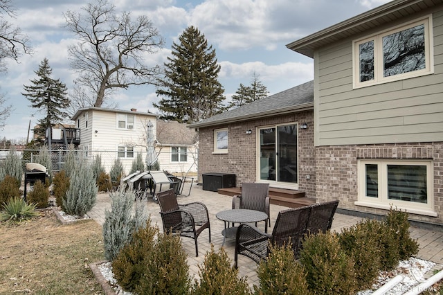 exterior space featuring a patio area