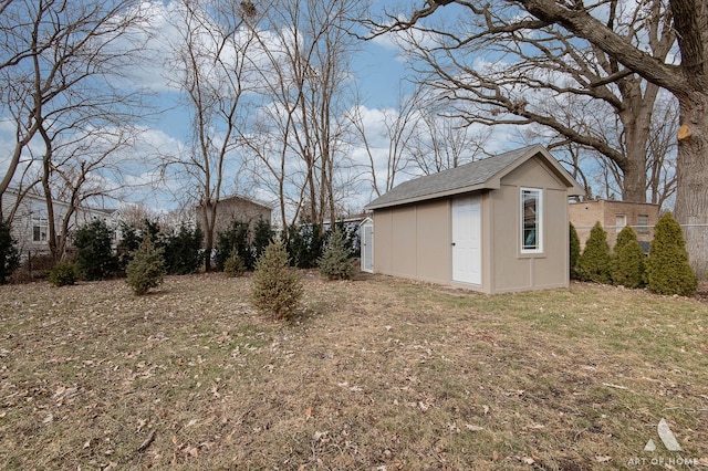 exterior space with a lawn