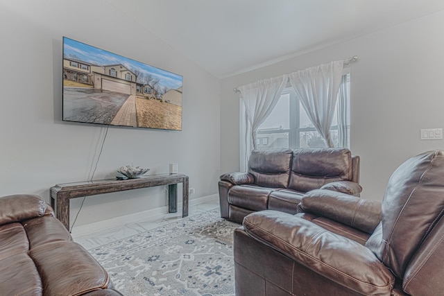 view of living room