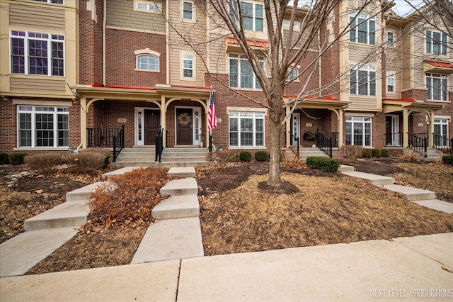 view of townhome / multi-family property