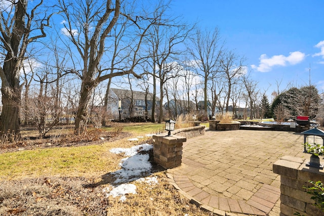 exterior space with a patio