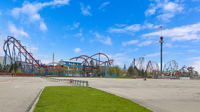 view of jungle gym