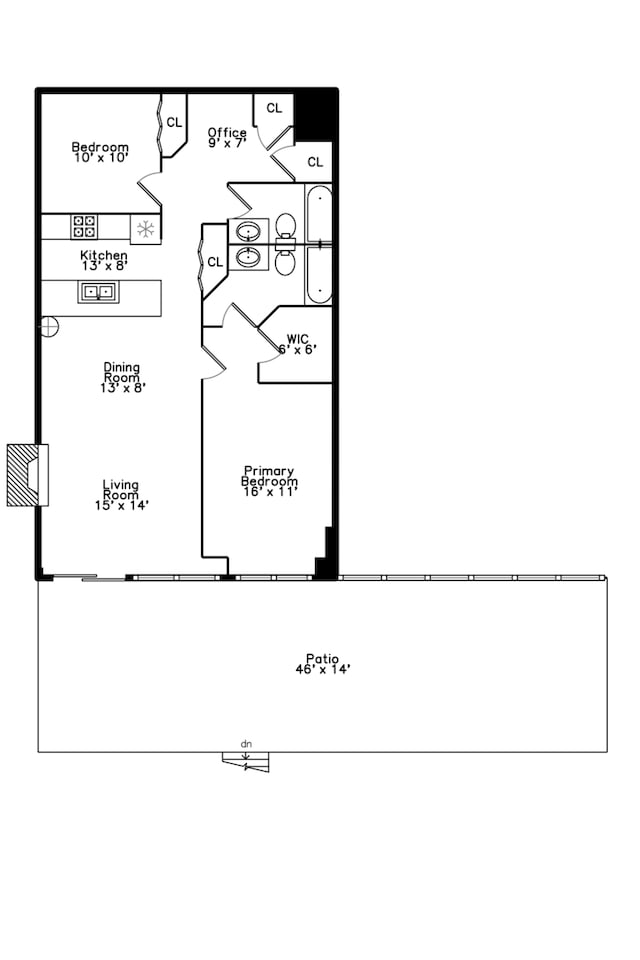 view of layout