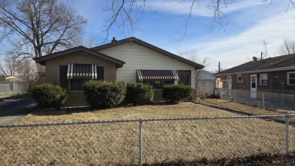 view of bungalow