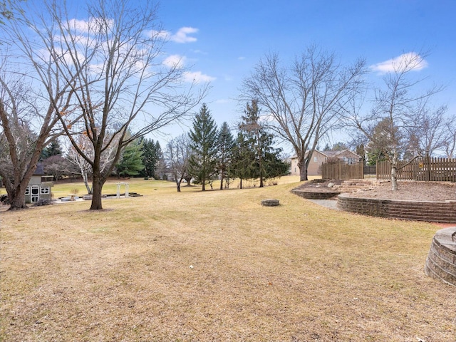 37W751 Orchard Ln, Elgin, IL 60124 - view of yard featuring fence