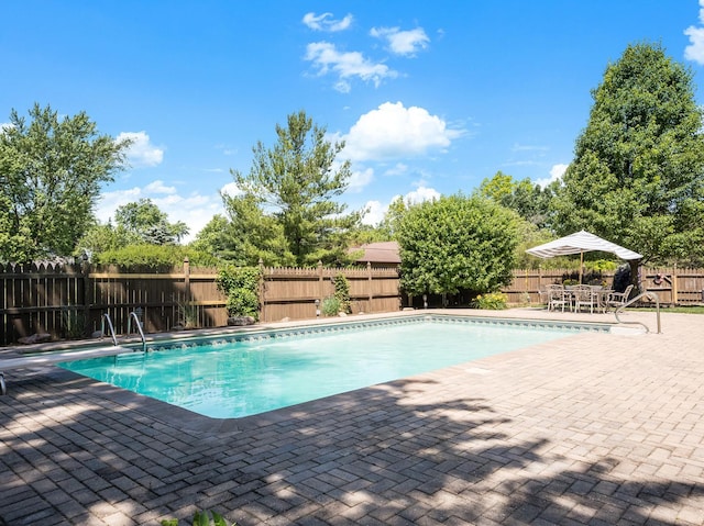 37W751 Orchard Ln, Elgin, IL 60124 - view of pool featuring a patio area, a fenced backyard, and outdoor dining area