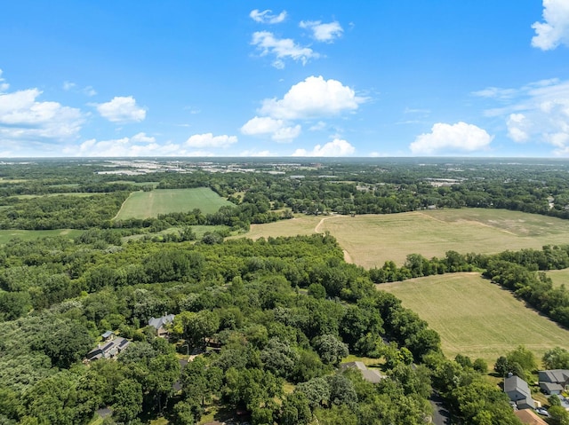 37W751 Orchard Ln, Elgin, IL 60124 - overview of rural landscape with a forest
