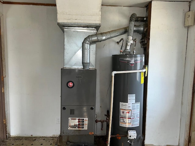 utilities with gas water heater