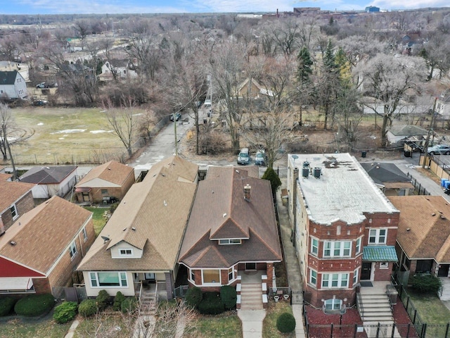 drone / aerial view