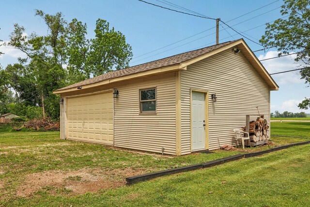 4204 E Dr, Wonder Lake, IL 60097 - view of detached garage
