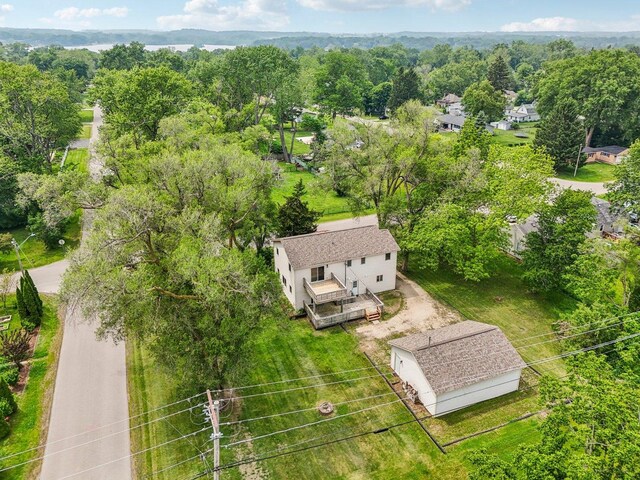 4204 E Dr, Wonder Lake, IL 60097 - aerial view of property and surrounding area