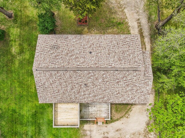 4204 E Dr, Wonder Lake, IL 60097 - view from above of property