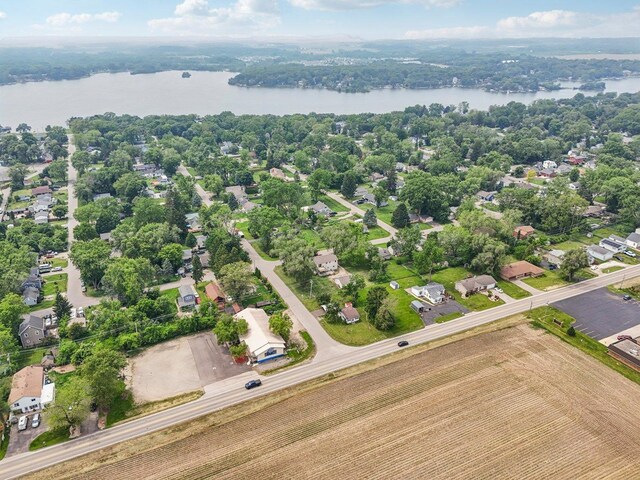 4204 E Dr, Wonder Lake, IL 60097 - aerial perspective of suburban area with a nearby body of water
