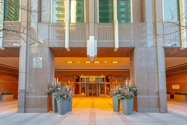 view of building lobby