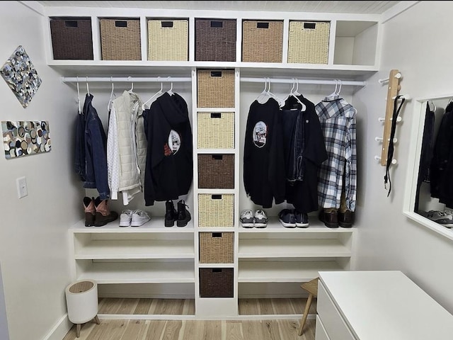 view of closet