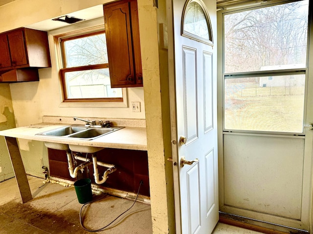 kitchen with sink