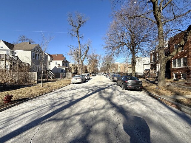 view of road