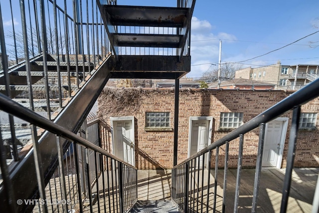 6742 S Clyde Ave Unit 1S, Chicago, IL 60649 - view of staircase