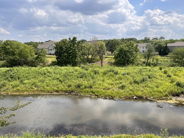 view of water feature