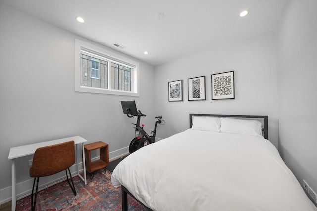 1834 N Rockwell St Unit 1R, Chicago, IL 60647 - bedroom featuring recessed lighting and baseboards