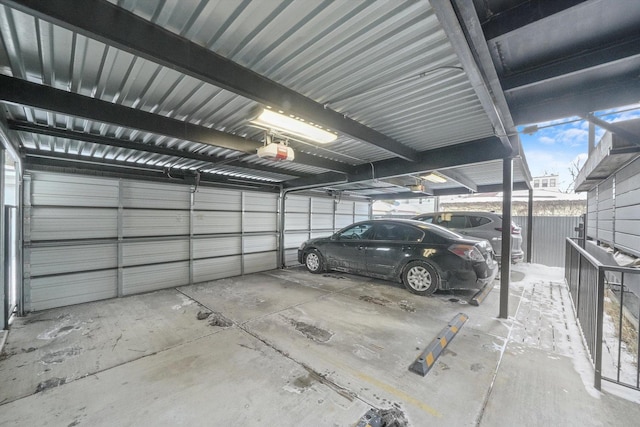 1834 N Rockwell St Unit 1R, Chicago, IL 60647 - garage featuring a garage door opener