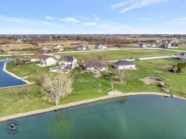 1401 Rolling Pass, Beecher, IL 60401 - aerial view of property and surrounding area with a large body of water