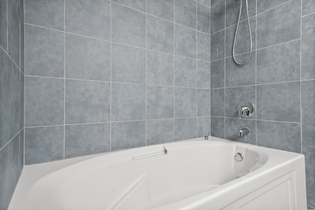 bathroom with a bathing tub