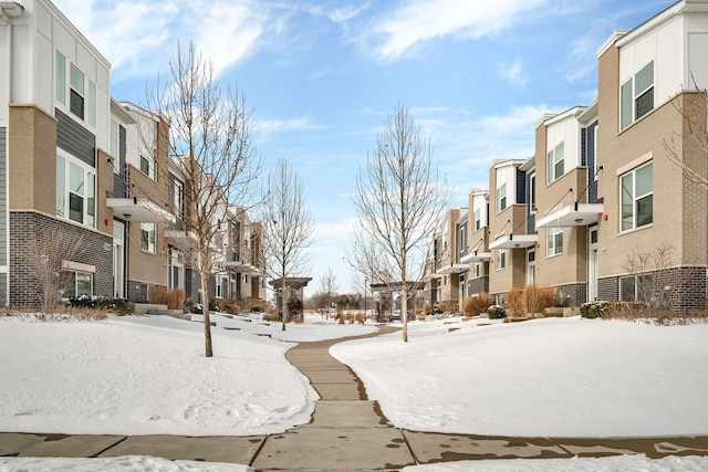 view of property's community featuring a residential view