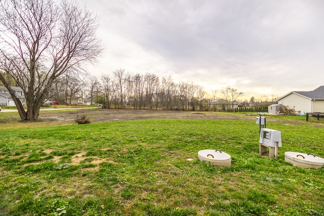 view of yard