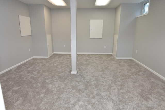16701 Clyde Ave, South Holland, IL 60473 - below grade area featuring carpet flooring