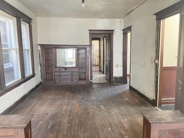 interior space featuring hardwood / wood-style flooring