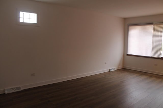 17544 Roy St, Lansing, IL 60438 - spare room featuring dark hardwood / wood-style floors